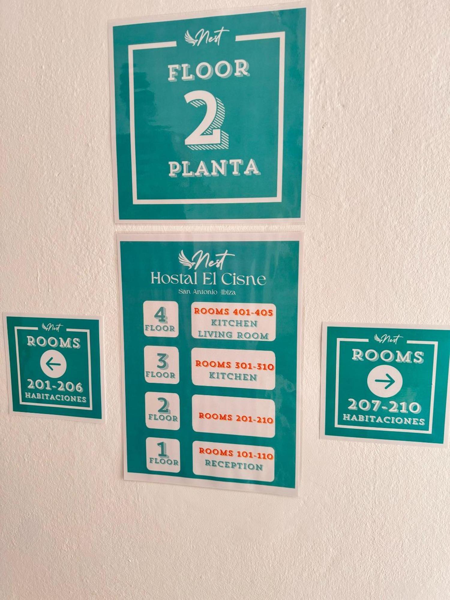 Cisne By Nest Hostel Sant Antoni de Portmany Exterior foto